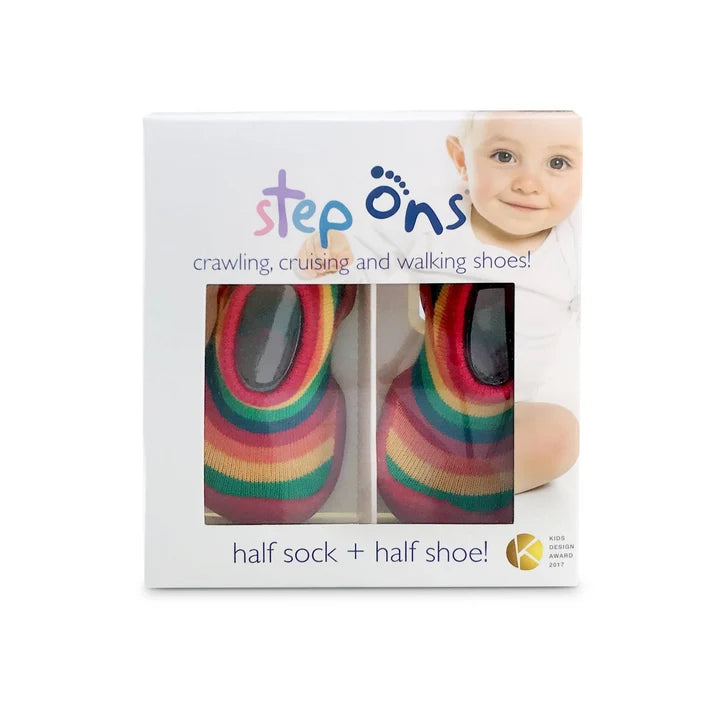 Sock on - Step ons - half sock, half shoe!