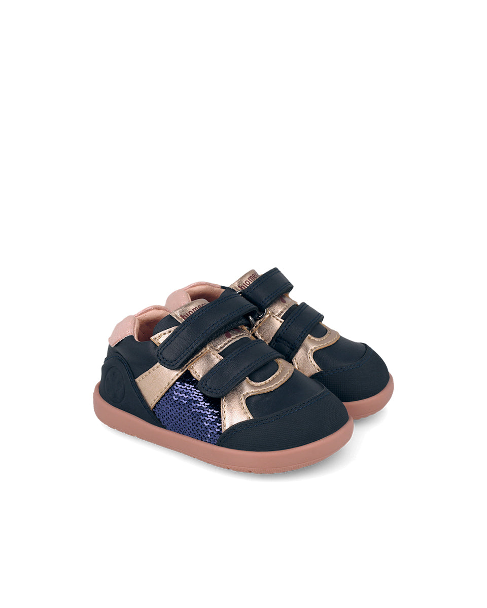 Blue Barefoot first steps for girls 261166-A183