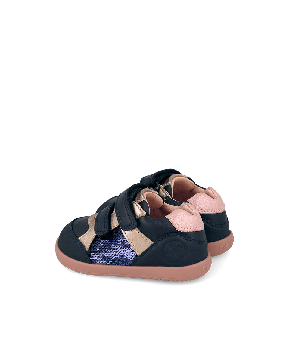 Blue Barefoot first steps for girls 261166-A183
