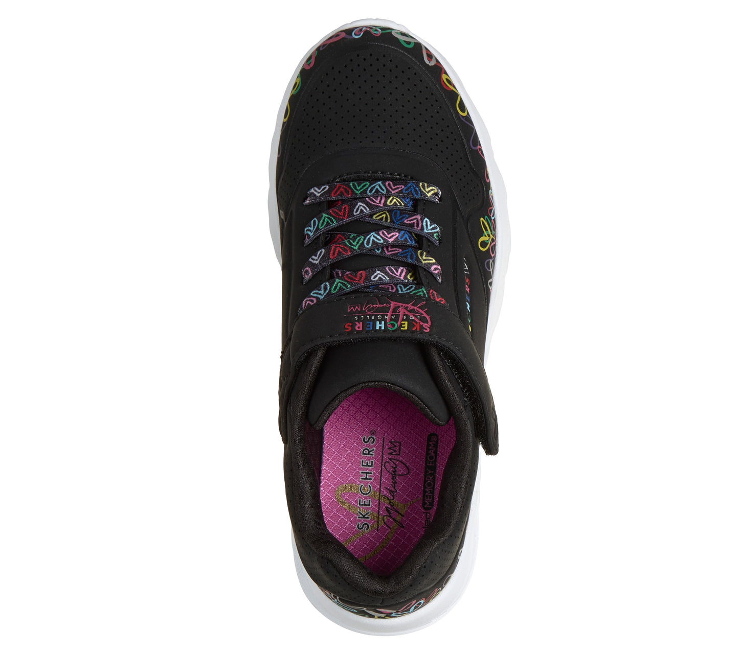 Skechers Uno Lite Heart 314091L BKMT