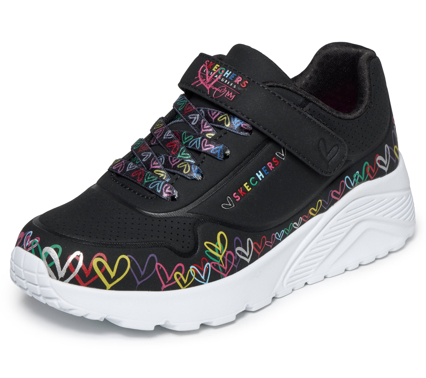 Skechers Uno Lite Heart 314091L BKMT