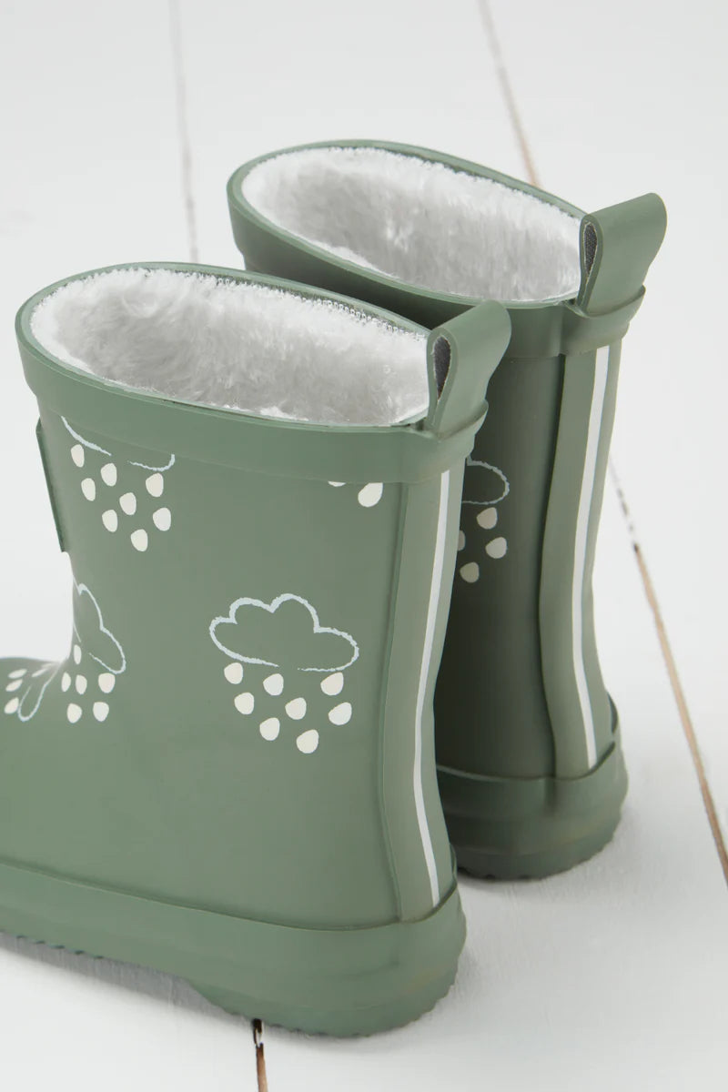 Grass & Air Teddy lined Wellies