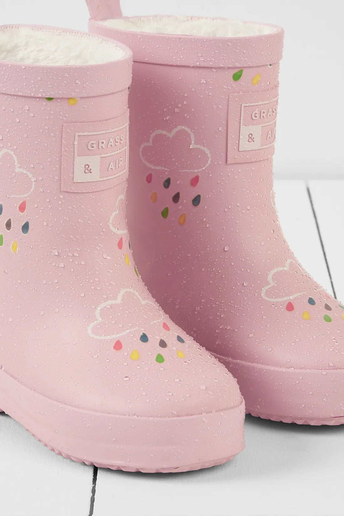 Grass & Air Teddy lined Wellies