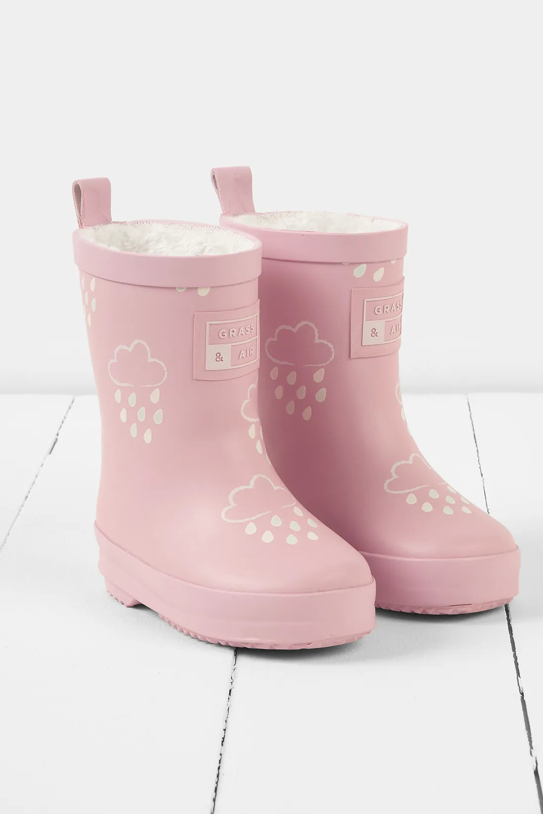 Grass & Air Teddy lined Wellies