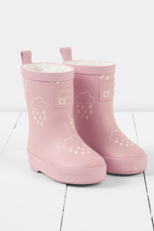 Grass & Air Teddy lined Wellies